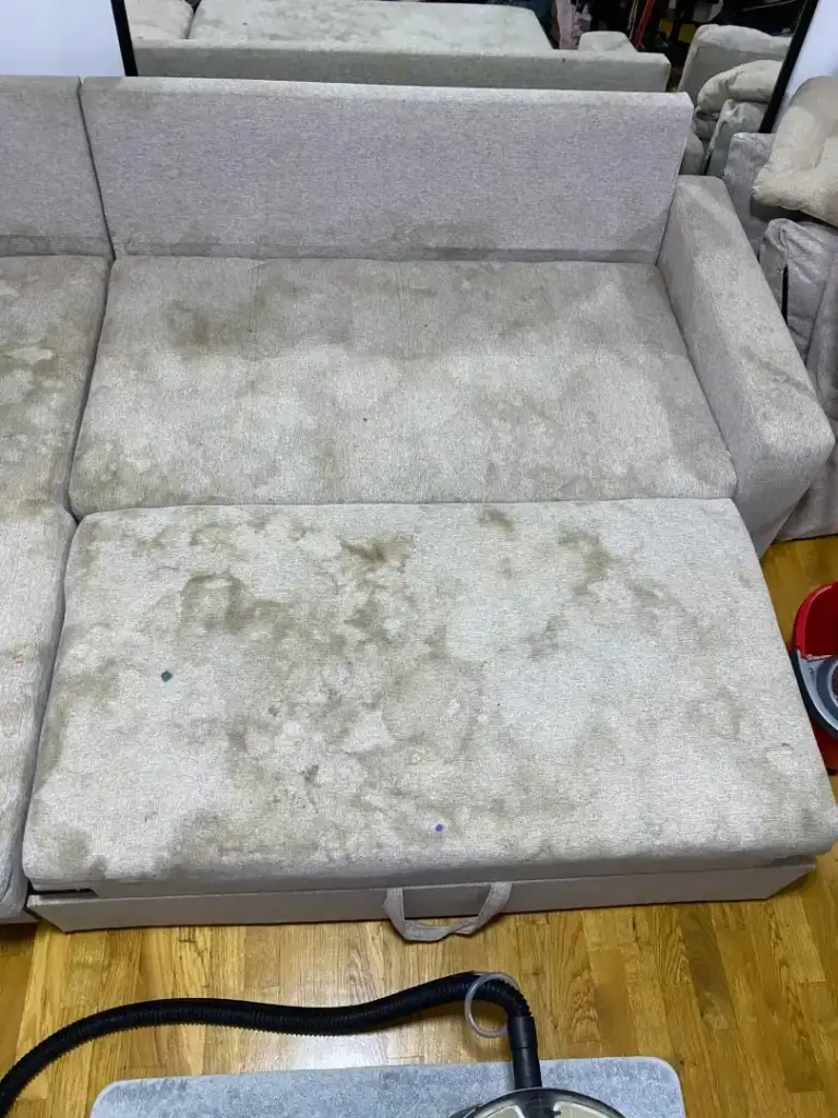 Sivi krevet dubinsko ciscenje pre